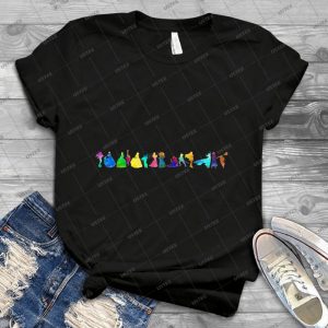 14 Princesses Inspired Silhouette - Best Unisex Trending Handmade T-shirt Gift Idea For Men T-shirt For Woman