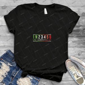 1n23456 Uno Abajo Cinco Arriba - Vintage Mens Shirt Tshirt For Women Classic Handmade Shirt Retro Graphic Tee