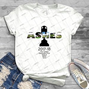 2017-18 Ashes Venues - Vintage Men's Shirt Tshirt For Women Classic Handmade Shirt Retro Graphic Tee