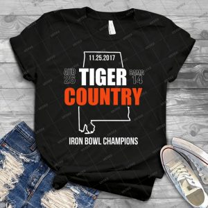 2017 Iron Bowl Champions Shirt - Vintage Mens Shirt Tshirt For Women Classic Handmade Shirt Retro Graphic Tee