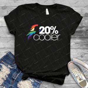 20 Cooler - All Options --Black - Vintage Mens Shirt Tshirt For Women Classic Handmade Shirt Retro Graphic Tee