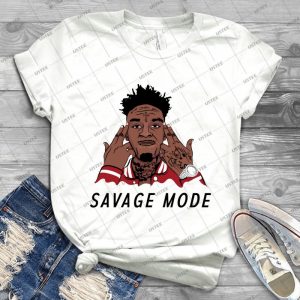 21 Savage Been In Savage Mode - Gift Idea Shirt For Men Tee For Women Classic Retro Vintage Graphic T-Shirt