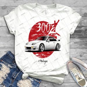300zx - White - Silver - - Best Unisex Trending Handmade T-shirt Gift Idea For Men T-shirt For Woman