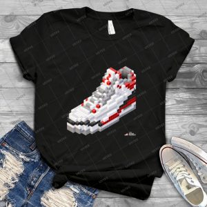 3d 8-Bit Basketball Shoe 3 9 - Best Unisex Trending Handmade T-shirt Gift Idea For Men T-shirt For Woman