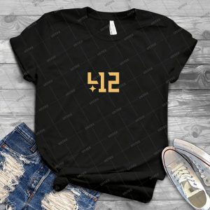 412 Pittsburgh - Gift Idea Shirt For Men Tee For Women Classic Retro Vintage Graphic T-Shirt