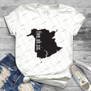 5ive 0h 6ix-506-New Brunswick - Best Unisex Trending Handmade T-shirt Gift Idea For Men T-shirt For Woman