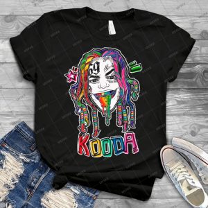 6ix9ine Artwork - Gift Idea Shirt For Men Tee For Women Classic Retro Vintage Graphic T-Shirt