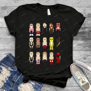 8-Bit Wrestlers 97  79 - Best Unisex Trending Handmade T-shirt Gift Idea For Men T-shirt For Woman