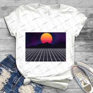 80s Sunset - Best Unisex Trending Handmade T-shirt Gift Idea For Men T-shirt For Woman