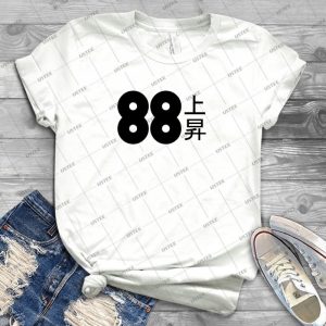 88rising Logo With Japanese Characters - Vintage Men's Shirt Tshirt For Women Classic Handmade Shirt Retro Graphic Tee