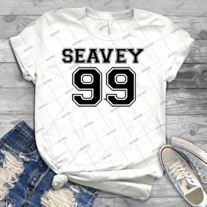 99-Seavey - Vintage Men's Shirt Tshirt For Women Classic Handmade Shirt Retro Graphic Tee