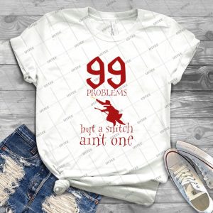 99 Problems But A Snitch Ain T One - Gift Idea Shirt For Men Tee For Women Classic Retro Vintage Graphic T-Shirt