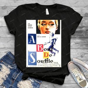 A Bout De Souffle - Breathless - - Jean-Luc Godard 86 - Gift Idea Shirt For Men Tee For Women Classic Retro Vintage Graphic T-Shirt