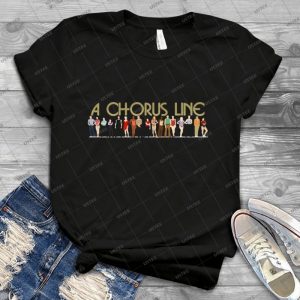 A Chorus Line 20 - Vintage Mens Shirt Tshirt For Women Classic Handmade Shirt Retro Graphic Tee