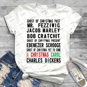 A Christmas Carol - Vintage Men's Shirt Tshirt For Women Classic Handmade Shirt Retro Graphic Tee