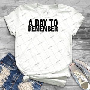 A Day To Remember - Black 6 - Trending Shirt For Women Vintage Retro Tee For Men Kid's T-Shirt Handmade Shirt