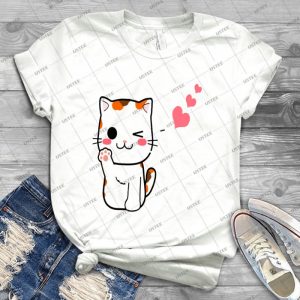A Greeting Kitten 2018 - Best Unisex Trending Handmade T-shirt Gift Idea For Men T-shirt For Woman