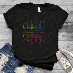 A Head Full Of Dreams - Vintage Mens Shirt Tshirt For Women Classic Handmade Shirt Retro Graphic Tee