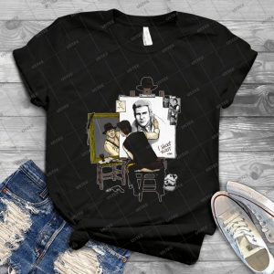A Hero Selfportrait 73 - Vintage Mens Shirt Tshirt For Women Classic Handmade Shirt Retro Graphic Tee