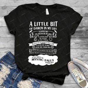 A Little Bit Of Damon In My Life 65 - Trending Shirt For Women Vintage Retro Tee For Men Kid's T-Shirt Handmade Shirt