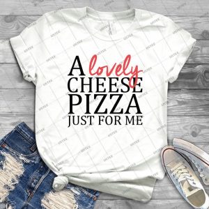 A Lovely Cheese Pizza Just For Me-Home Alone - Gift Idea Shirt For Men Tee For Women Classic Retro Vintage Graphic T-Shirt