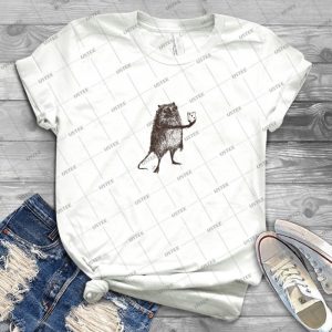 A Lucky One 34 - Vintage Men's Shirt Tshirt For Women Classic Handmade Shirt Retro Graphic Tee
