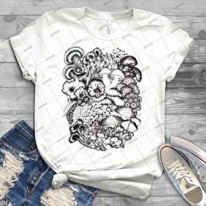 A Medley Of Mushrooms 58 - Vintage Men's Shirt Tshirt For Women Classic Handmade Shirt Retro Graphic Tee
