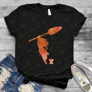 A Princess And A Pig Inspired Silhouette - Best Unisex Trending Handmade T-shirt Gift Idea For Men T-shirt For Woman