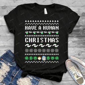 A R&M Christmas Sweater - Best Unisex Trending Handmade T-shirt Gift Idea For Men T-shirt For Woman