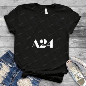 A24 Logo - Vintage Mens Shirt Tshirt For Women Classic Handmade Shirt Retro Graphic Tee