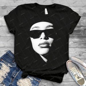 Aaliyah Fans Art 49 - Gift Idea Shirt For Men Tee For Women Classic Retro Vintage Graphic T-Shirt