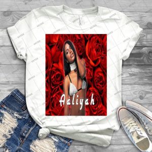 Aaliyah T Shirt 10 - Gift Idea Shirt For Men Tee For Women Classic Retro Vintage Graphic T-Shirt