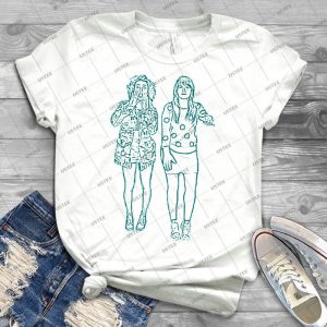 Abbi Ilana Broad City Stencil 63 - Trending Shirt For Women Vintage Retro Tee For Men Kid's T-Shirt Handmade Shirt