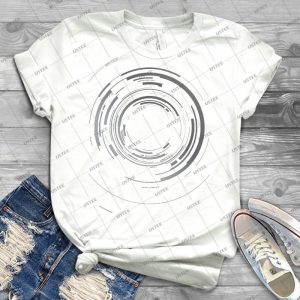 Abstract Lens 40 - Vintage Men's Shirt Tshirt For Women Classic Handmade Shirt Retro Graphic Tee
