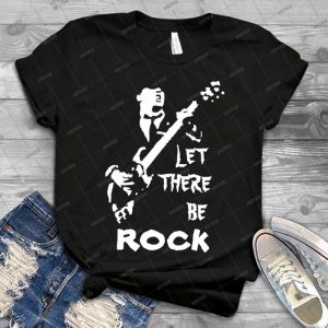 Ac Dc T-Shirt - Vintage Mens Shirt Tshirt For Women Classic Handmade Shirt Retro Graphic Tee