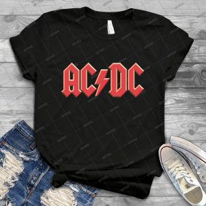 Ac Dc T Shirt - Gift Idea Shirt For Men Tee For Women Classic Retro Vintage Graphic T-Shirt