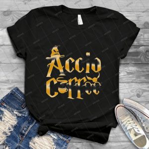 Accio Coffee - Best Unisex Trending Handmade T-shirt Gift Idea For Men T-shirt For Woman