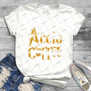Accio Coffee - Trending Shirt For Women Vintage Retro Tee For Men Kid's T-Shirt Handmade Shirt