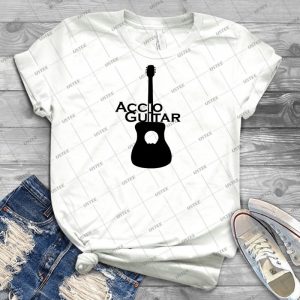 Accio Guitar 57 - Vintage Men's Shirt Tshirt For Women Classic Handmade Shirt Retro Graphic Tee