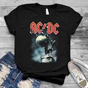 Acdc Ballbreaker Funny New York Shirt - Kids Acdc T Shirt Boys - Acdc Rock And Roll Clothes For Men - Distressed Acdc Shirt Handmade Shirt