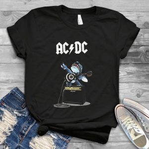 Acdc Stitcch Diisneey Funny Tee – Rock Band Acdc Graphic Tee For Men Women – Thunderstruck Funny Rock Band Acdc Handmade Shirt
