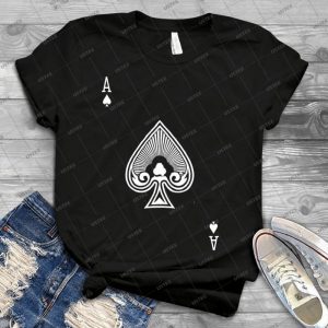 Ace Of Spades 8 - Gift Idea Shirt For Men Tee For Women Classic Retro Vintage Graphic T-Shirt