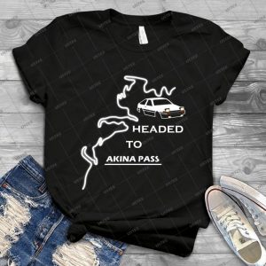 Akina Pass Map 12 - Gift Idea Shirt For Men Tee For Women Classic Retro Vintage Graphic T-Shirt