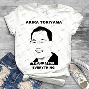 Akira Toriyama -Praise Design - Best Unisex Trending Handmade T-shirt Gift Idea For Men T-shirt For Woman