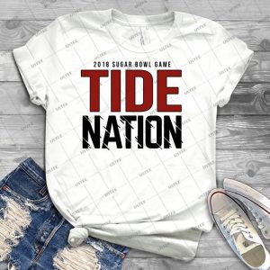 Alabama Tide 2017 College Football Playoff 2018 Sugar Bowl - Best Unisex Trending Handmade T-shirt Gift Idea For Men T-shirt For Woman