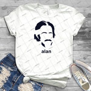 Alan Watts - Hirsute History - - Vintage Men's Shirt Tshirt For Women Classic Handmade Shirt Retro Graphic Tee