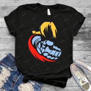 Alchimiste Full Metal 33 - Vintage Mens Shirt Tshirt For Women Classic Handmade Shirt Retro Graphic Tee