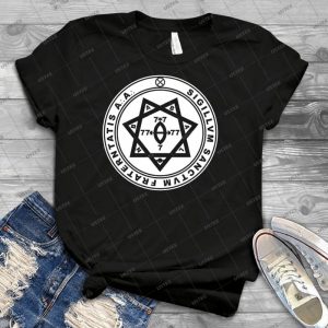 Aleister Crowley Seal-Occult-Thelema - Best Unisex Trending Handmade T-shirt Gift Idea For Men T-shirt For Woman