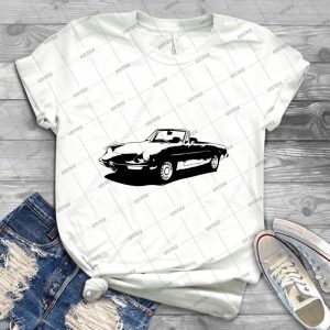 Alfa Romeo-Spyder - Vintage Men's Shirt Tshirt For Women Classic Handmade Shirt Retro Graphic Tee