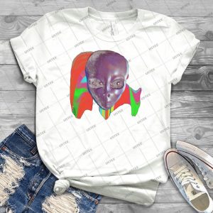 Alien Head Melt 4 - Trending Shirt For Women Vintage Retro Tee For Men Kid's T-Shirt Handmade Shirt